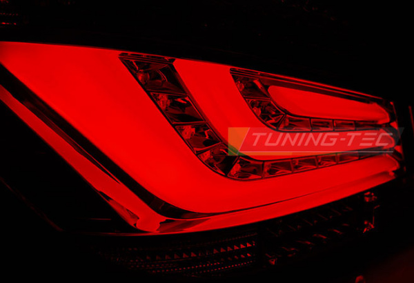 LED Lightbar Design Rückleuchten für BMW 5er E60 Limousine 03-07 schwarz